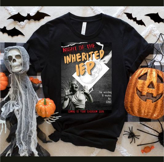 NIGHT OF THE INHERITED IEP Unisex Short Sleeve T-Shirt (TRI-BLEND)