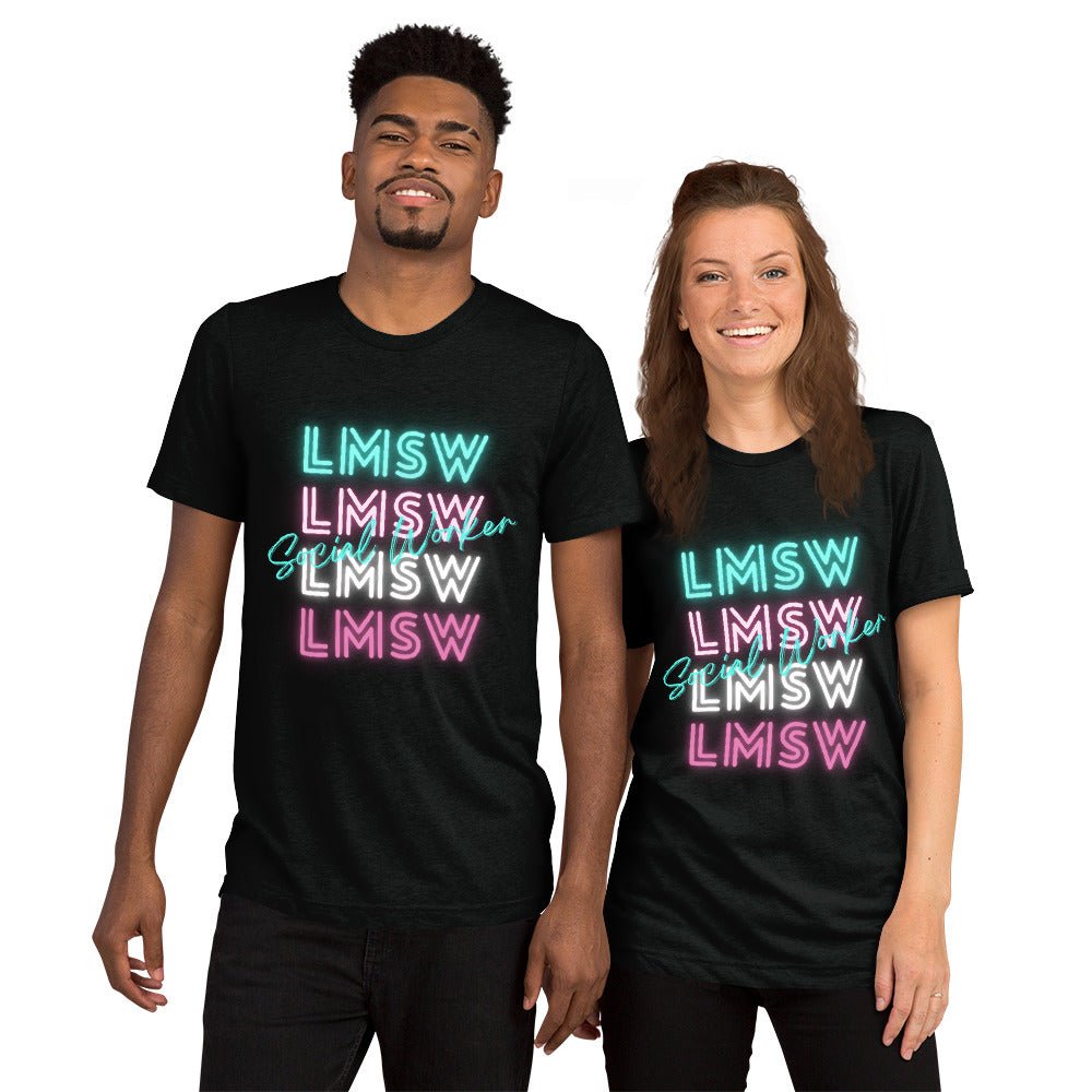 LMSW Unisex Short Sleeve T-Shirt (TRI-BLEND)