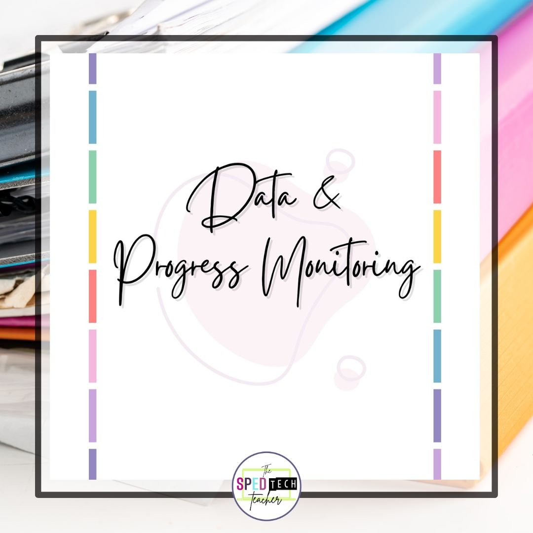 Progress Monitoring Binder Covers (Digital Download)