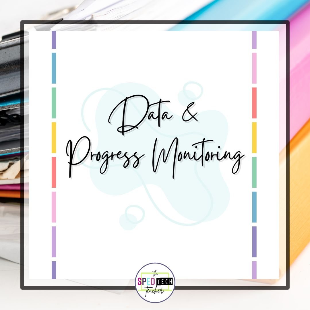 Progress Monitoring Binder Covers (Digital Download)