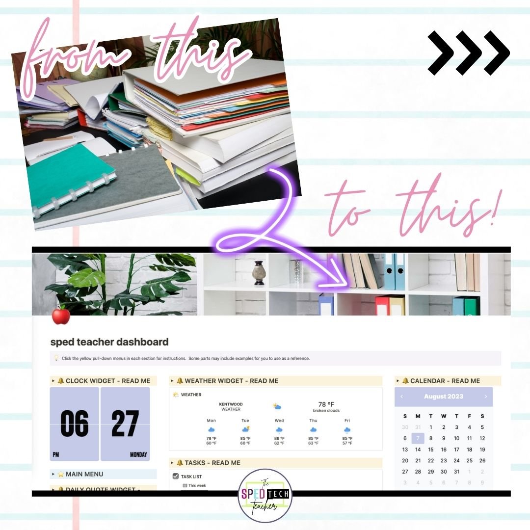 The SpEd Organization Suite