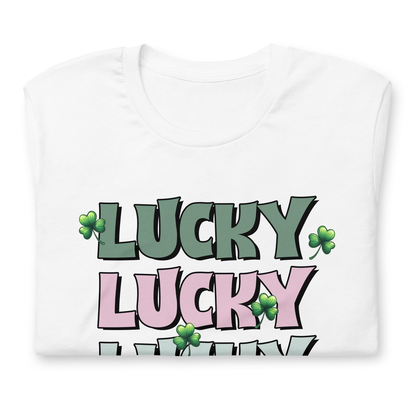 LUCKY LUCKY LUCKY TEACHER Unisex T-shirt
