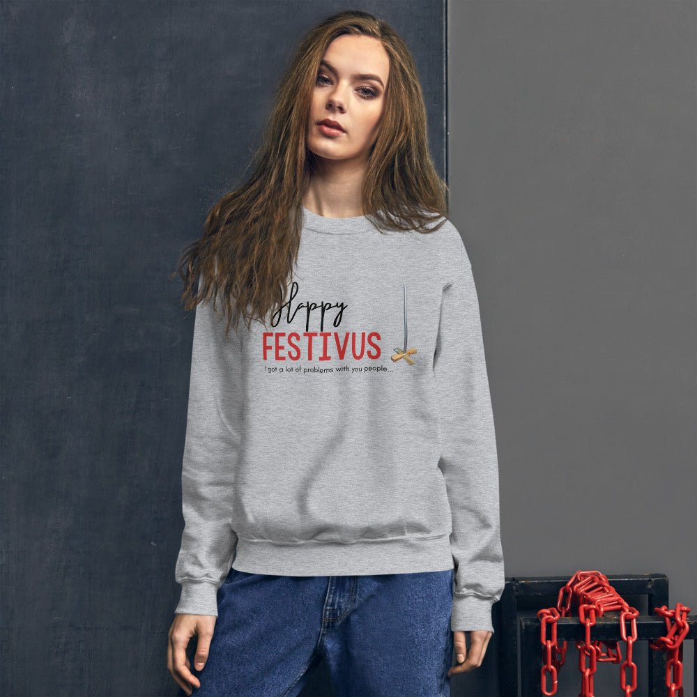 HAPPY FESTIVUS POLE Unisex Sweatshirt