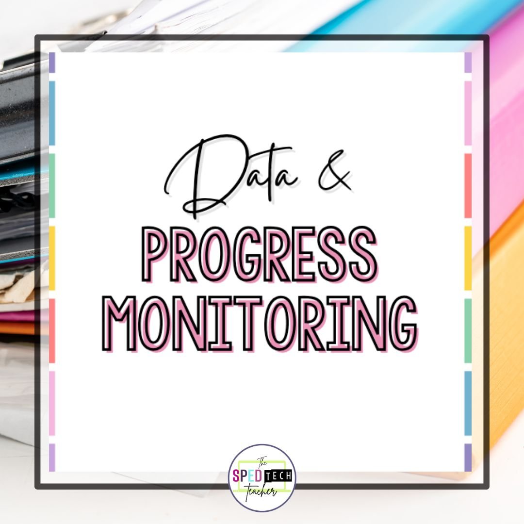 Progress Monitoring Binder Covers (Digital Download)