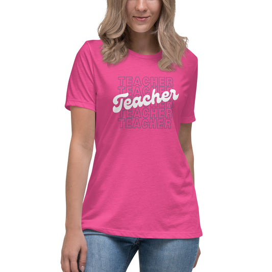 TEACHER Women's Relaxed T-Shirt